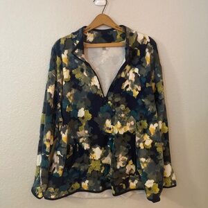 Talbot's 1/4 Zip French Terry Top - 2X